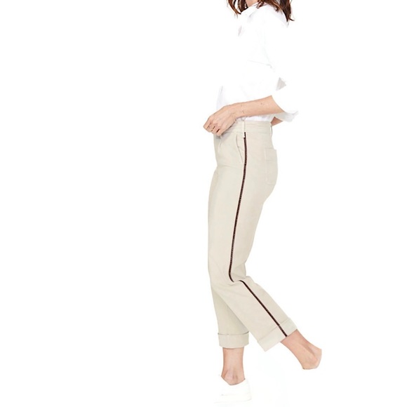 NYDJ Straight Ankle Chino Pants With Cuff in Stretch Twill - Picture 3 of 16